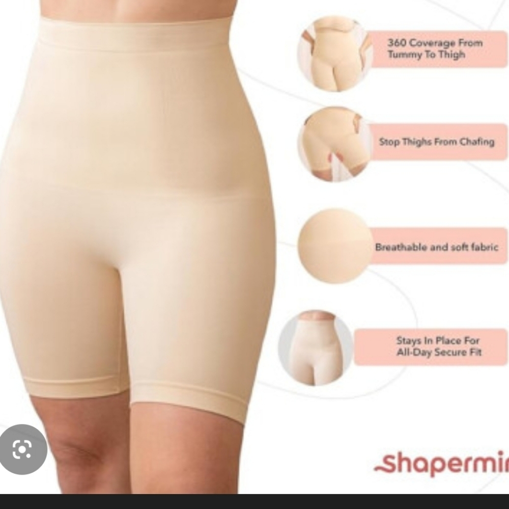 NWT 2 Piece Shapermint High Waist Shaper and Everyday Bra - Picture 4 of 16